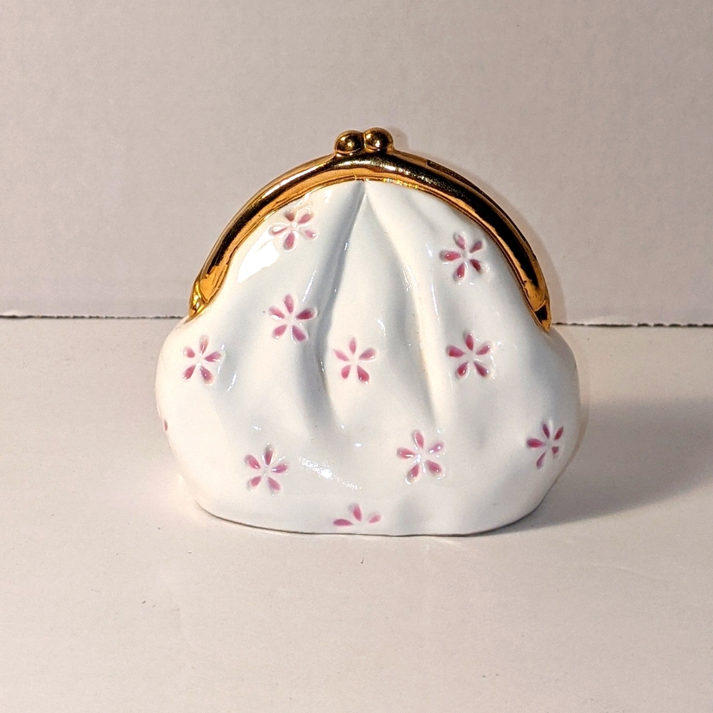 VTG Omnibus Porcelain Coin Purse